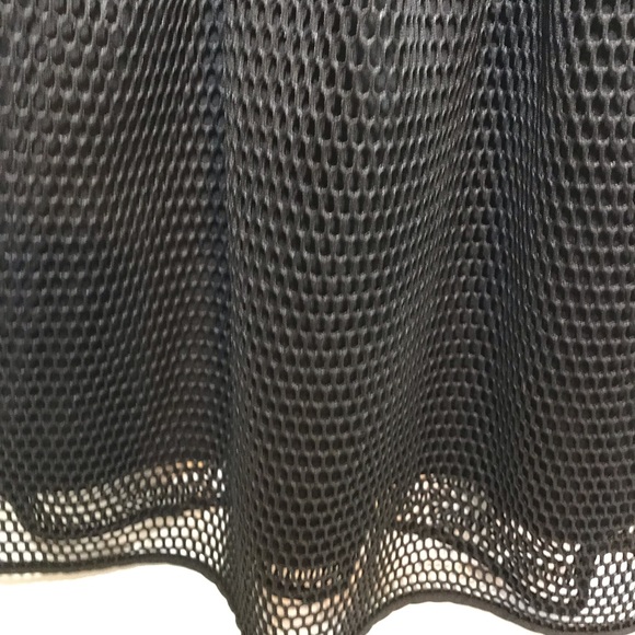 V Back Cocktail Open Weave Overlay From Waist Lord and Taylor Design Lab Sz SP - Picture 2 of 12